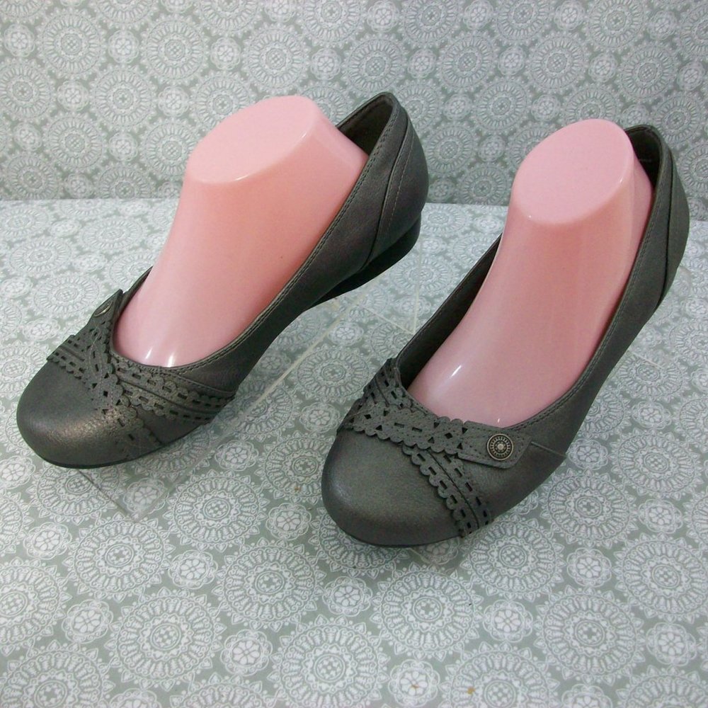 Cloudwalkers by Avenue Gray Slip On Shoes